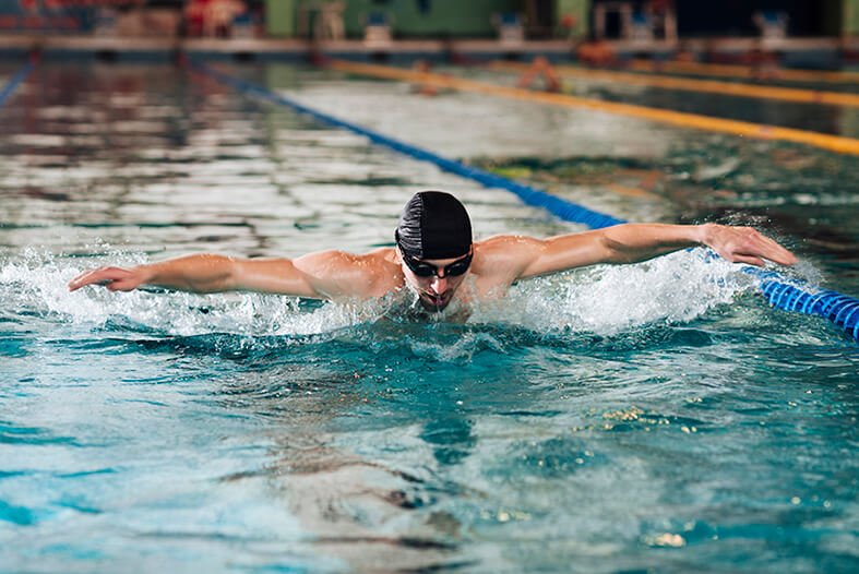 4 - Learn the following swimmers